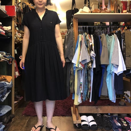 [USED] COTTON ガーゼワンピース