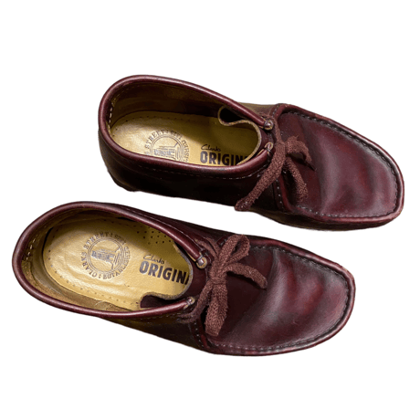 [USED] "Clarks" ワラビー Men's size