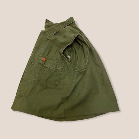 [USED] vintage US ARMY 袖CUT OFF