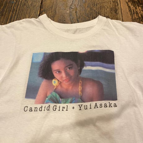 [USED] vintage 浅香唯 Tee ✴︎Yui Asaka✴︎