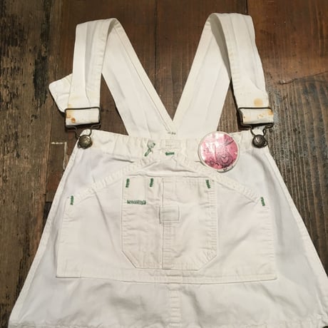 [USED] OLD WHITE オーバーオール