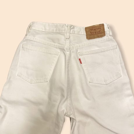 [USED] Levi's 515 WHITE DENIM！