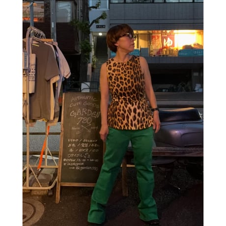 [USED] Wrangler フレア PANTS GREEN