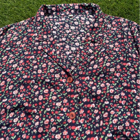 [USED] 花 柄オープンシャツ💐