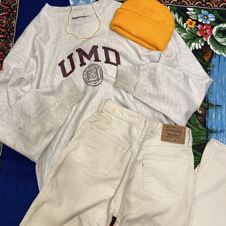 [USED] "UMD" COLLEGE SWEAT！