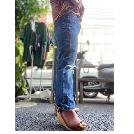 [USED] Levis w519ダメージデニム