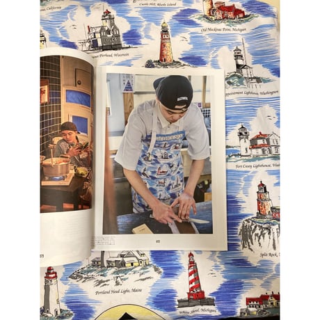 [USED]  vintage CUTE 灯台エプロン