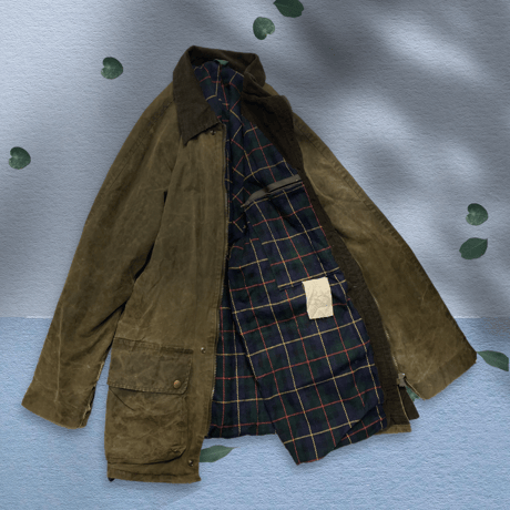 [USED] Euro vintage オイルド JKT "LEDERTYS"