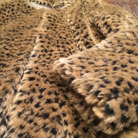 [USED] FAKE FUR レオパードコート
