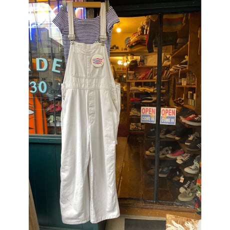[USED] OLD GAP WHITE オーバーオール