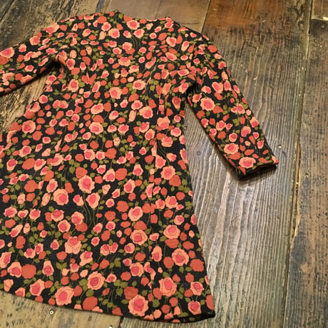 [USED]FLOWER PATTERN mini ワンピース