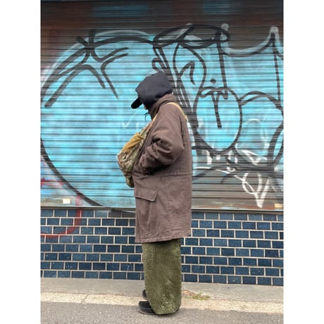 [USED]  "LONDON FOG" 中綿ハーフコート ブラウン