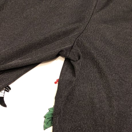 [USED] BLACK POLY PANTS