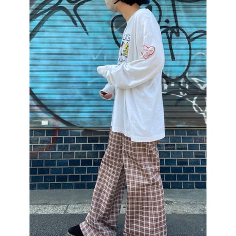 [USED] 70's POLY PANTS