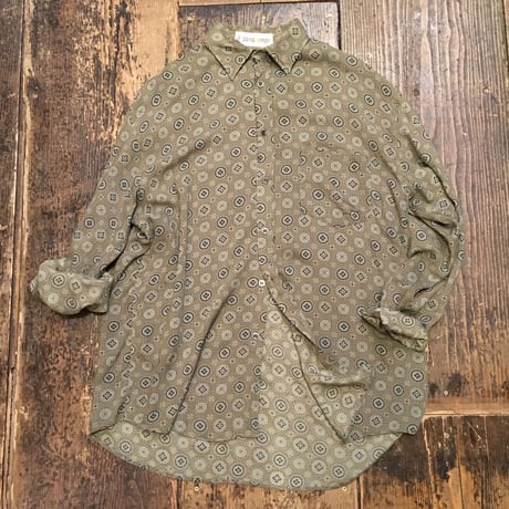 [USED] ペイズリー風  レーヨン SHIRS