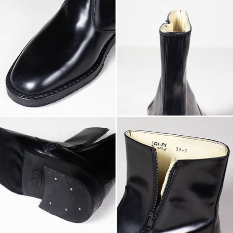 [DEADSTOCK] ITALY 憲兵 カラビニエリ レザーブーツ (24.5cm)