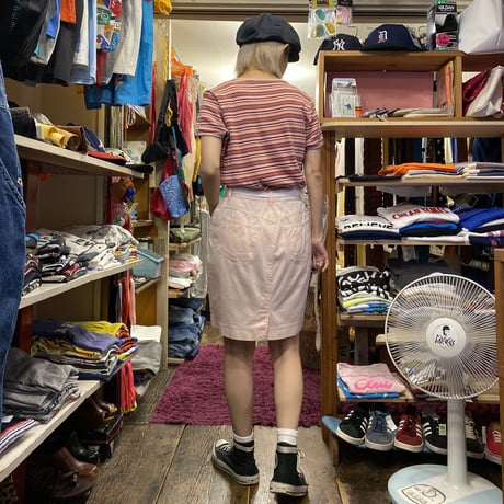 [USED] PINK COTTON SKIRT💗
