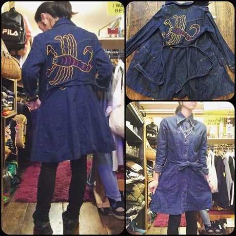 [USED] サソリDENIMロングシャツ