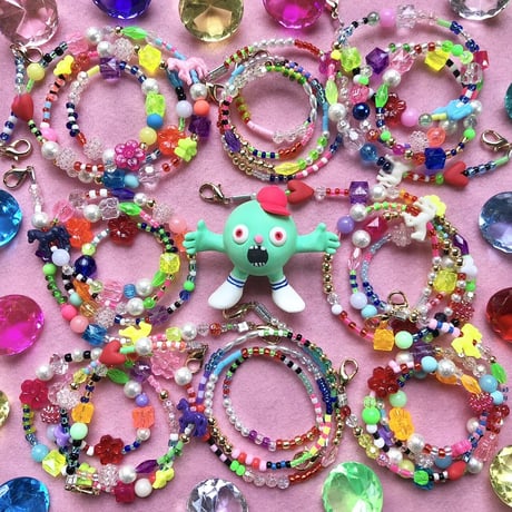 [BENICOTOY] キラキラ MASK  HOLDER