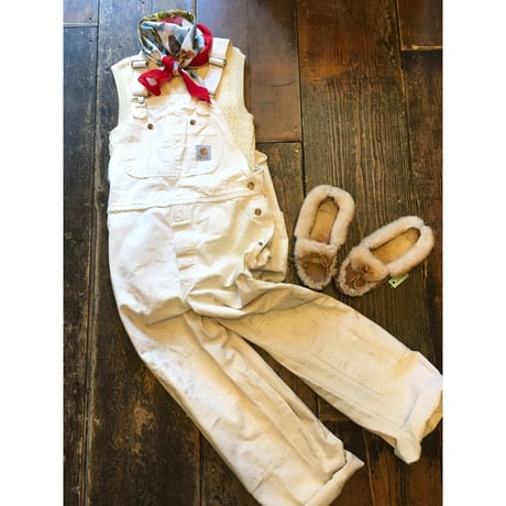 [USED] Carhartt WHITE オーバーオール
