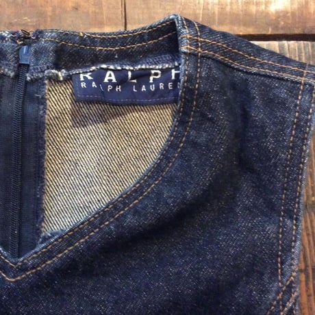 [USED] RALPH LAURENデニムワンピース