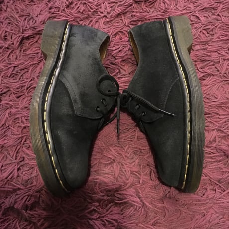 [USED] Dr.Martens BLACK  SUEDE /3HOLE