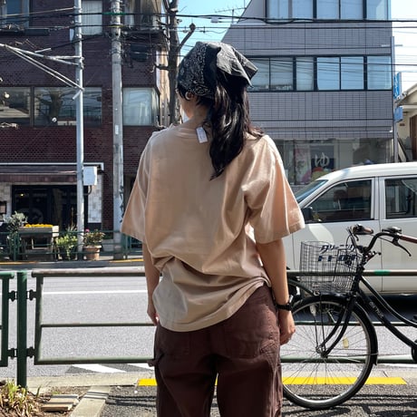 [USED] OLD "TOY MACHINE" S/S Tee（Beige）