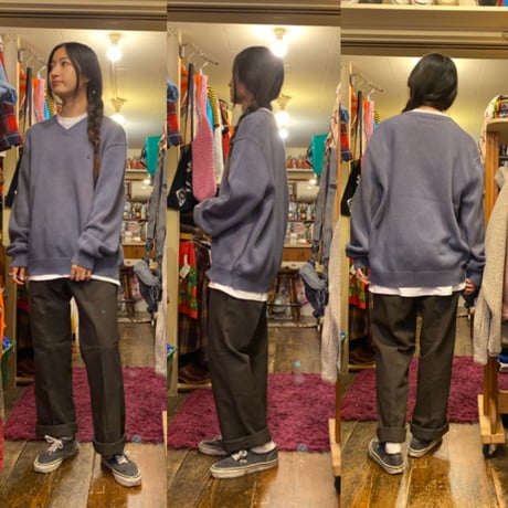 [USED] Ralph Lauren COTTON KNIT！