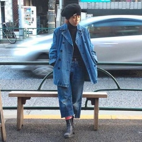 [USED] ラルフローレン DENIM ピーコート