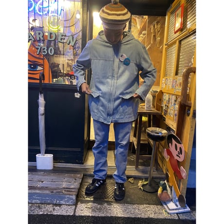 [USED] DENIM ハーフコート