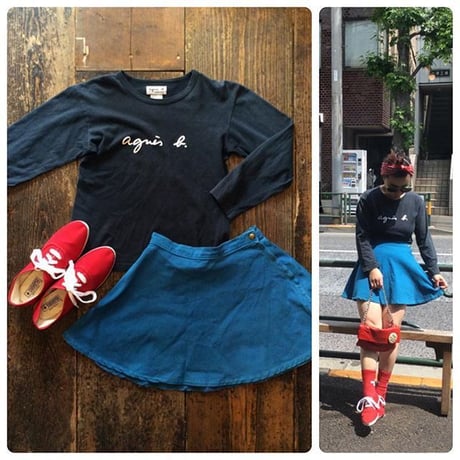 [USED] アニエスb  ロンTee