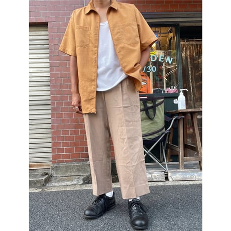 [USED] 3-Tuck LINEN PANTS