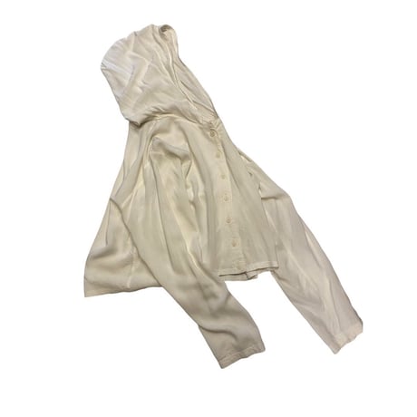[USED] レーヨン WHITE パーカー