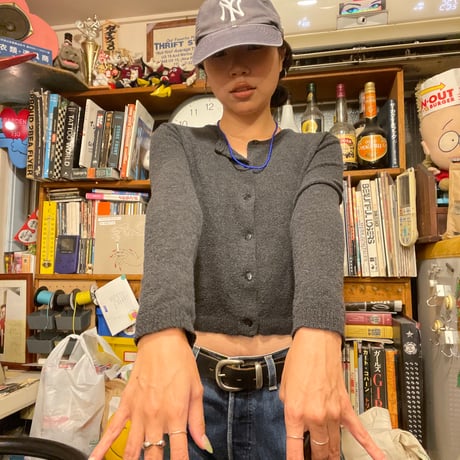 [USED] アニエスb. ふわふわニットカーディガン
