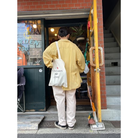 [USED] 100% SILK YELLOW SHIRTS