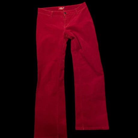 [USED]Dickies❤️Red コーデュロイパンツ