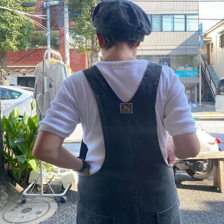 [USED] ヘンリーネック リブトップス