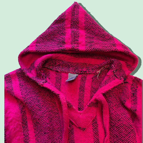 [USED] MEXICAN PARKA 💖NEON PINK/BLACK
