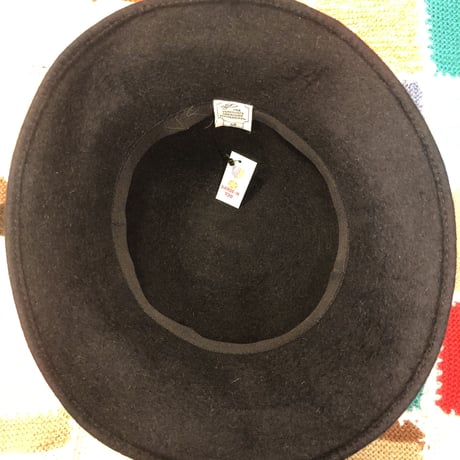 [USED] BLACK つば広HAT♡