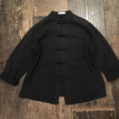 [USED] 質の良い BLACK CHINA SHIRTS