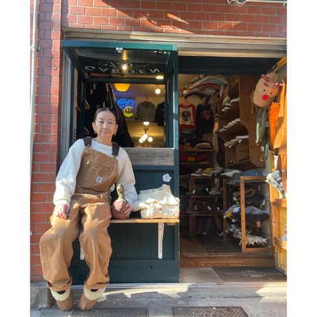 [USED] Carhartt ダック地 オーバーオール ダブルニー