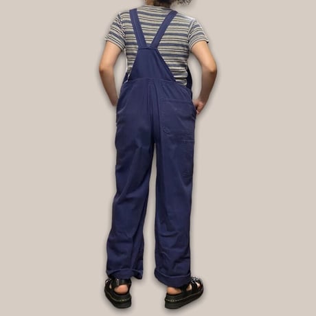 [USED] マルチボーダー💙リブTOPS