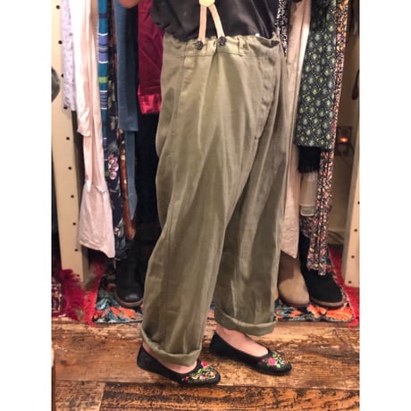 [USED] ドイツ vintage コックパンツ DEADSTOCK!