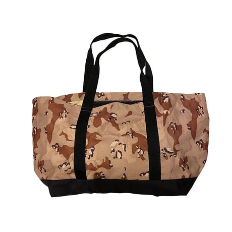 [USED] CAMO柄NYLON BIG TOTE