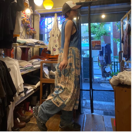 [USED]  デニムワンピース  💙