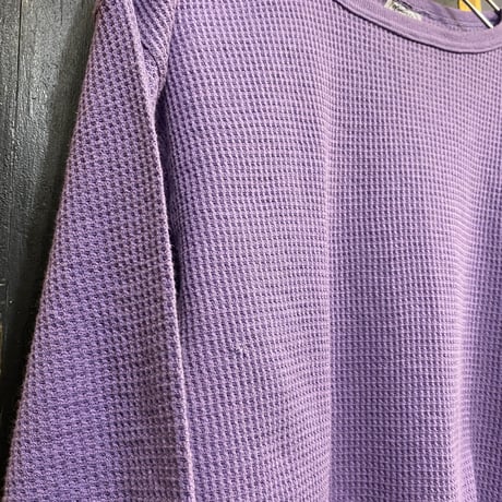 [USED] パープル サーマルtops