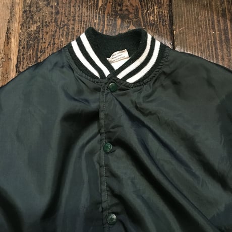 [USED] made in U.S.A. 深緑色のスタジャン