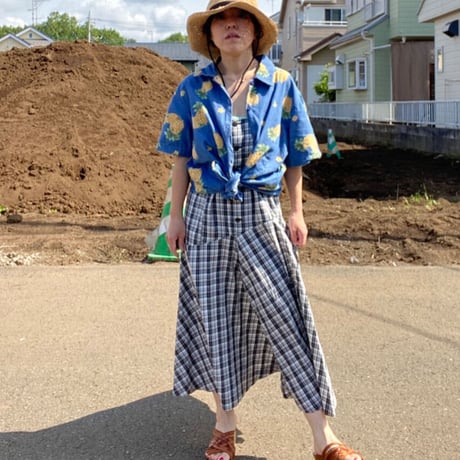 [USED] パイナッポー DENIM シャツ