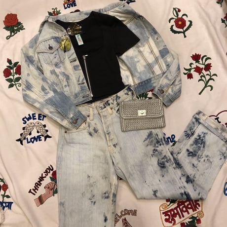 [USED]80's Levi's ブリーチデニム Lady's size