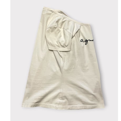 [USED] アニエスb  ロゴプリントTee